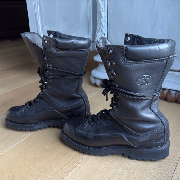 Matterhorn 1950 Combat Boots Sz 7 M Gore-tex Insulated Men's Black Leather 10" - Picture 10 of 11